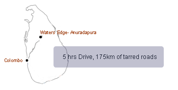 Waters Edge - Anuradapura - Location Map