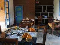 Dining area and living space - Debara Villa