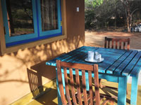 Malittan Cottage - Verandah and Dining Area