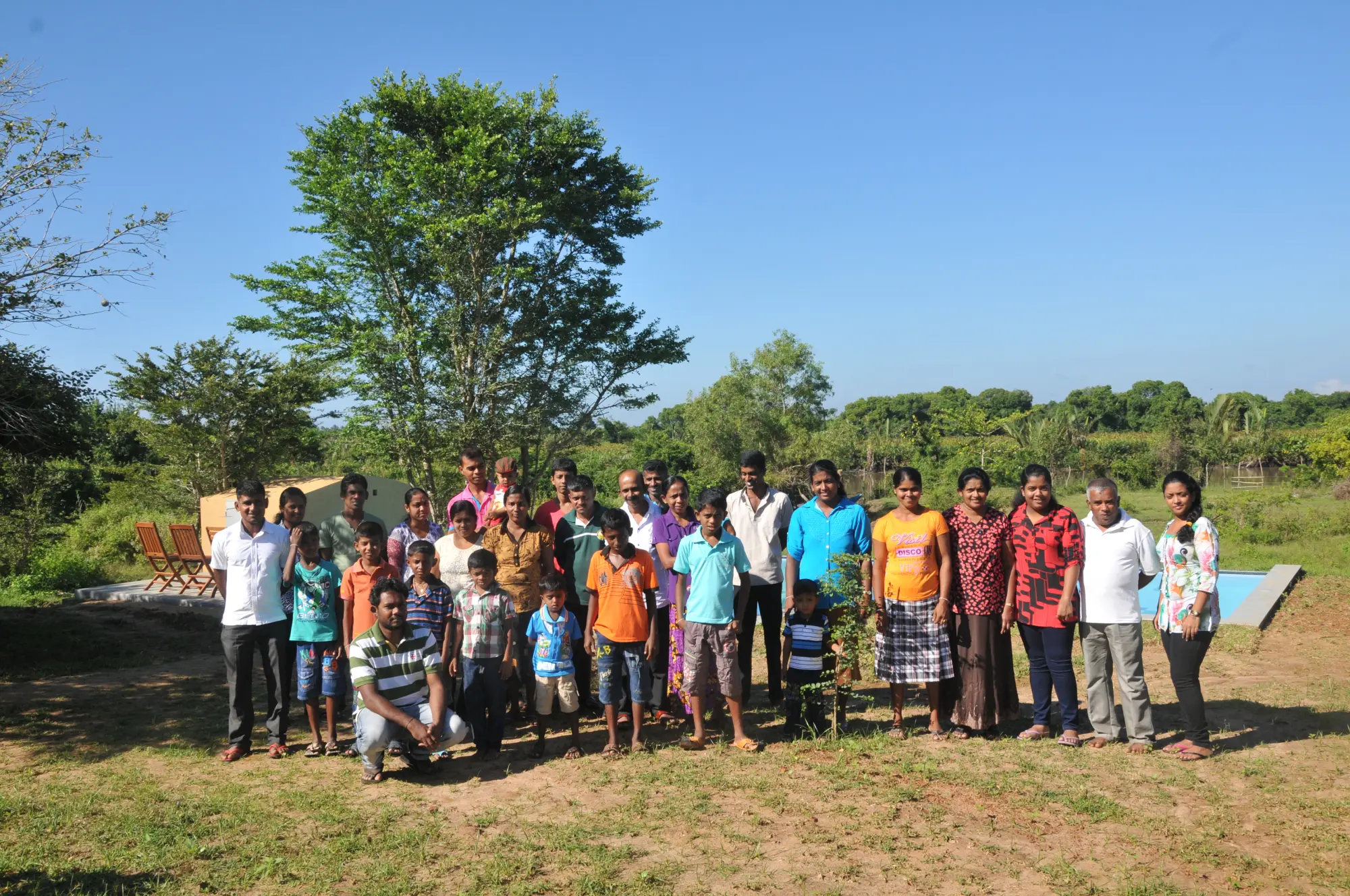 Building with the village